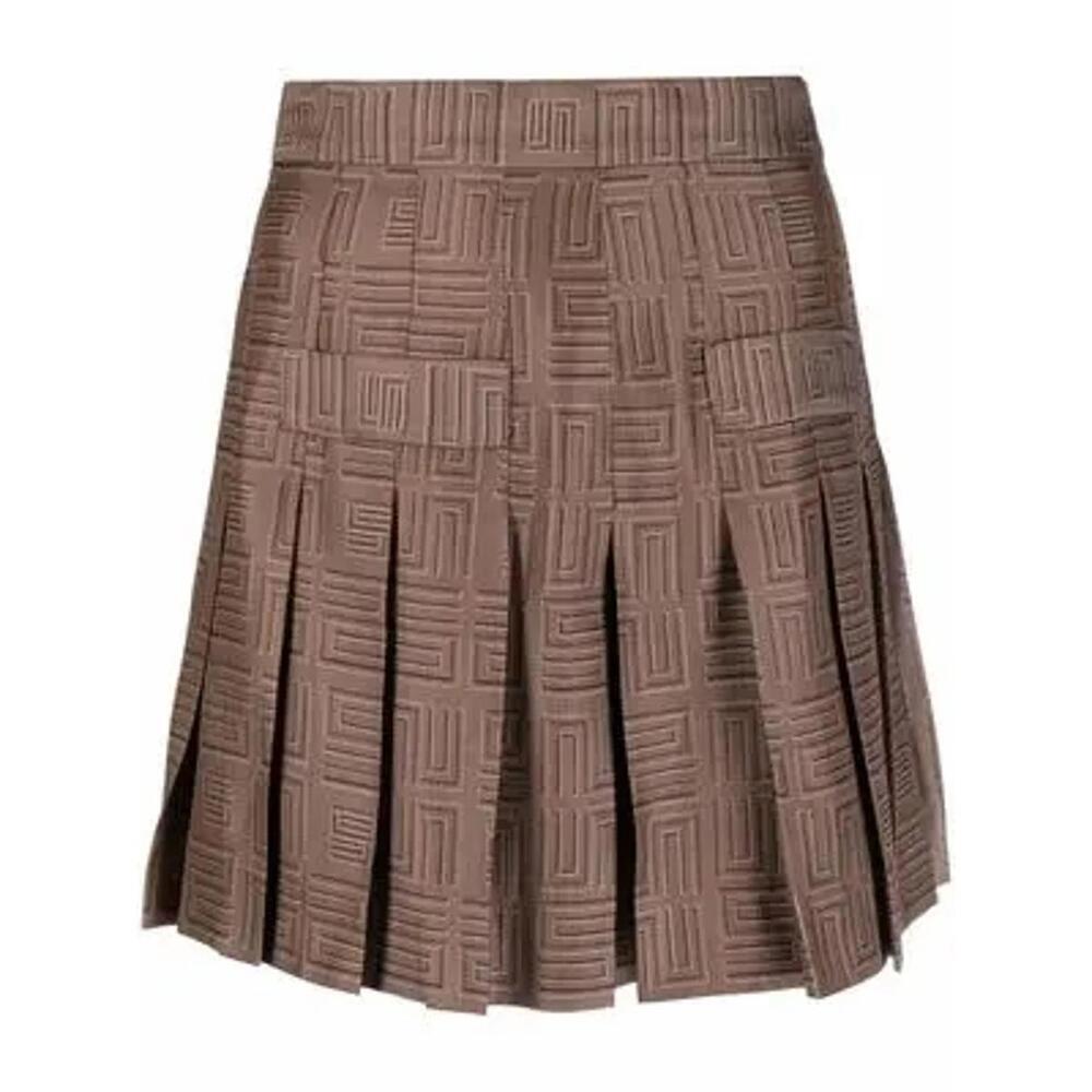 294 Sandro Gael Pleated Jacquard Skort (Size S, EUC) - Picture 2 of 9